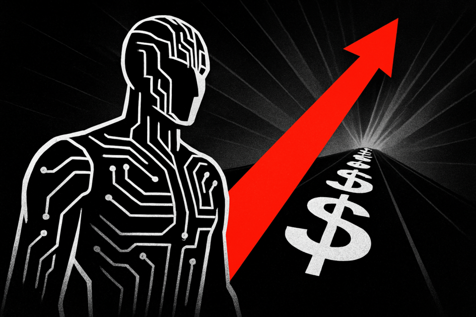 Illustrasjon av Robotikk, Copilot og AI-kappløp om talent