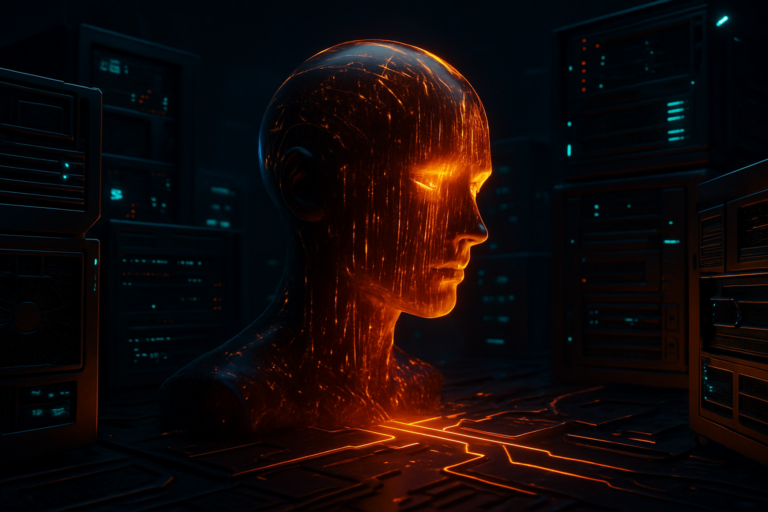 Illustrasjon av Desentralisert trening reduserer AI-energikostnader